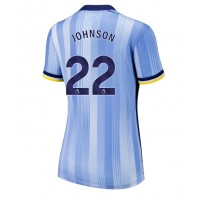 Tottenham Hotspur Brennan Johnson #22 Bortedrakt Dame 2024-25 Kortermet